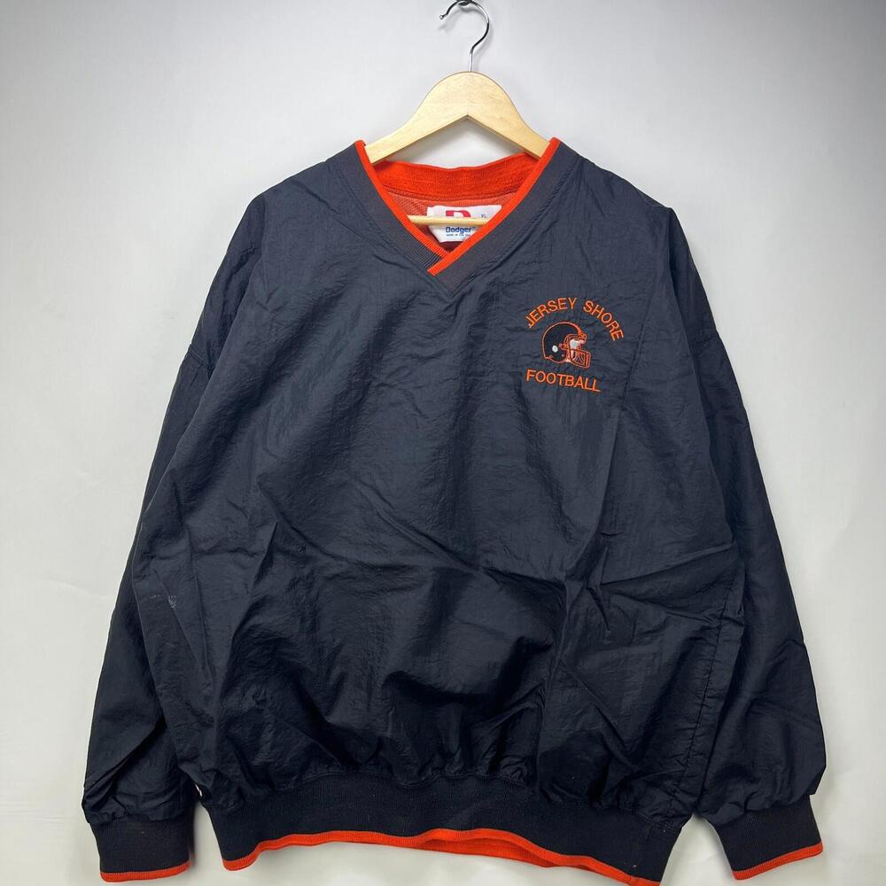 Vintage 90s Jersey Shore Dodger Windbreaker Jacket XL